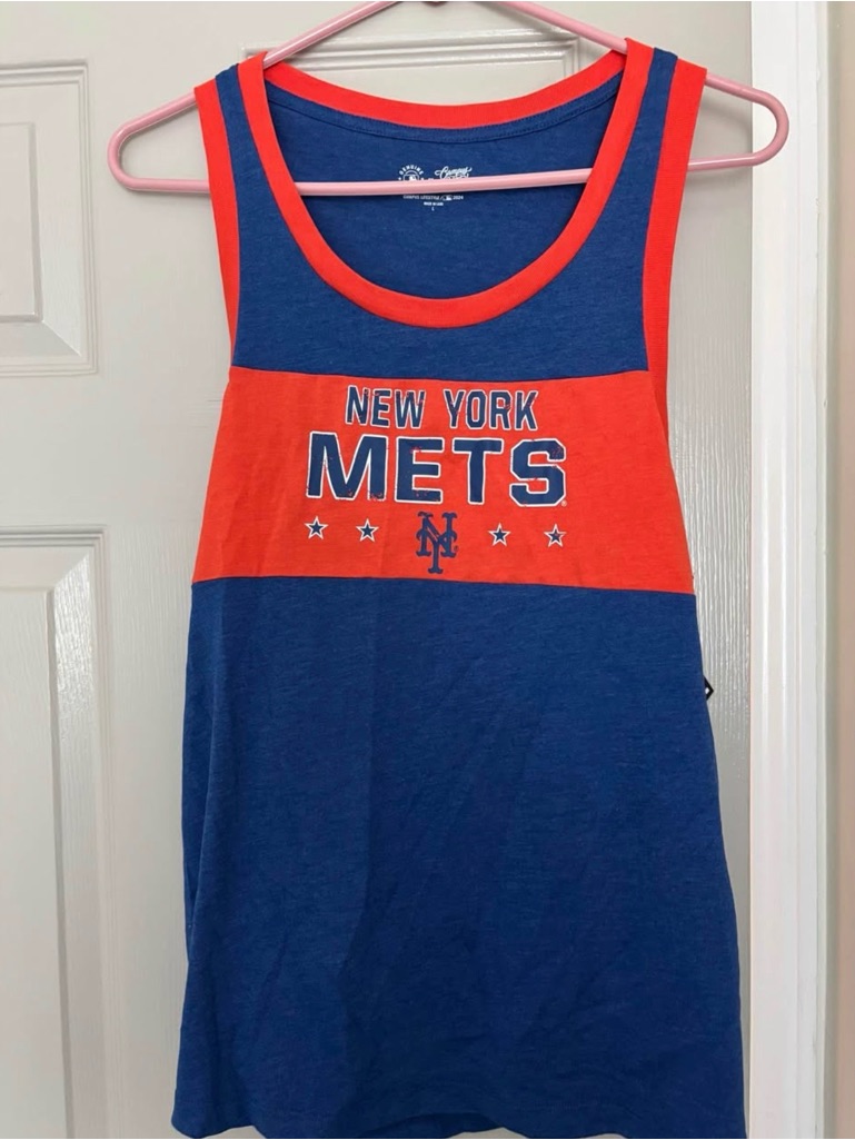 Genuine Merchandise Blue And Orange Fan Tank